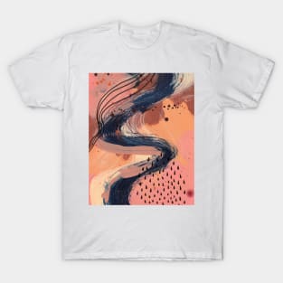 Modern abstract painting, acrylic painting 6 T-Shirt